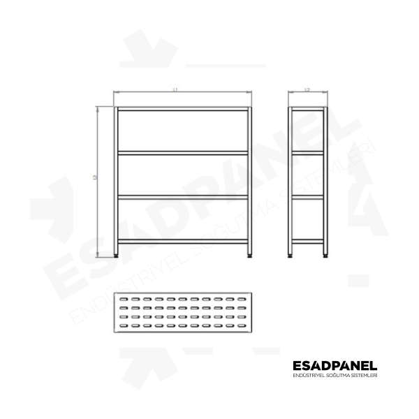 Cold Room Shelves – Esad Panel