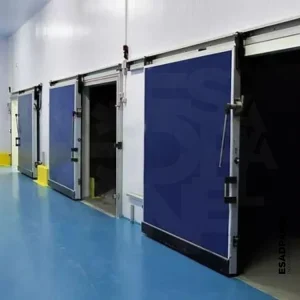 Georgia-Cold-Room-Door-Blue-Sliding-Door