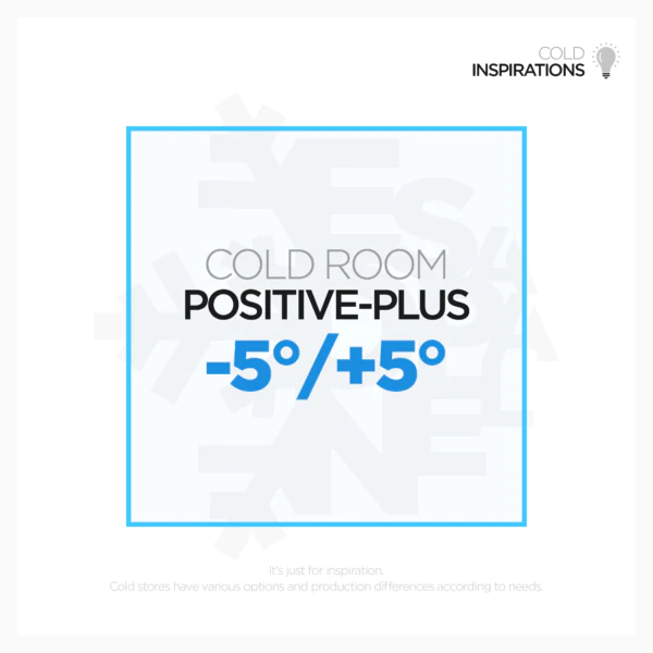 PLUS - POSITIVE - CHILLER - COLD ROOM